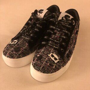 Karl Largerfield tweed sneakers